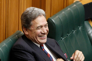 The biggest threat to Shearer’s Premier House dreams may be Winston Peters, whose party is holding their annual conference in Palmerston North this weekend. Photo / Supplied