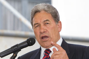 Winston Peters. Photo / APN