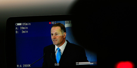 John Key says that he has no plans to raise the retirement age despite a new poll showing two thirds of voters think it should be. Photo / Martin Sykes