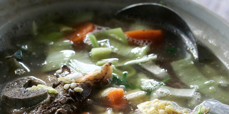 Scotch broth. Photo / Doug Sherring Scotch broth. Photo / Doug Sherring