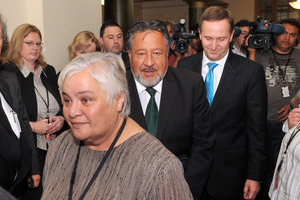 Tariana Turia and Pita Sharples have reportedly been under pressure from supporters to stand again at the next election. Photo / NZPA