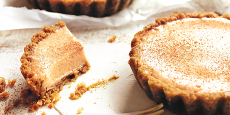 Maple and ginger cheesecake tarts. Photo / Chris Court Maple and ginger cheesecake tarts. Photo / Chris Court