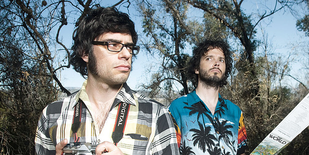 Flight of the Conchords have kicked off their New Zealand tour in the Hawke's Bay to positive reviews. Photo / Supplied