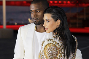 Kanye West's Los Angeles home has been burgled. Photo / AP