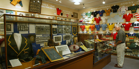 The New Zealand Rugby Museum in Palmerston North. Photo / Grant Bradley