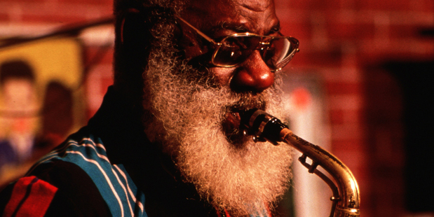 A saxophone player in Memphis, Tennessee. Photo / Supplied