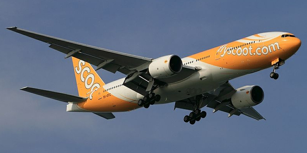 A Scoot Boeing 777-212ER. Photo / Creative Commons image by Wikimedia user Kok Chwee Sim