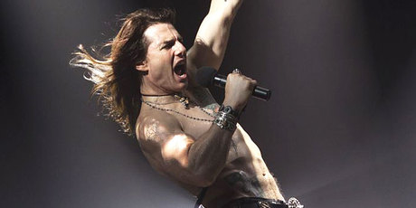 Tom Cruise as Stacey Jaxx in Rock of Ages. Photo / Supplied