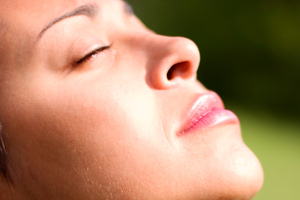 Breathing through the nose is encouraged because breathing through the mouth means taking cold, dry, unfiltered germ laden air directly into the lungs. Photo / Thinkstock
