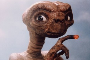 ET appears in the first - and only - ET film. Photo / Supplied