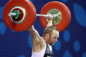 Richie Patterson was today confirmed in the Olympic team to travel to London. Photo / Ian Walton.