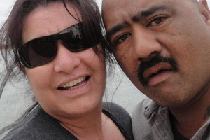 Mirianna McGregor and her husband Robert fly in fly out husband. Photo / Supplied