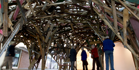 Art work by Gregor Kregar at the Te Tuhi Centre for the Arts in Pakuranga. Photo/ Brett Phibbs