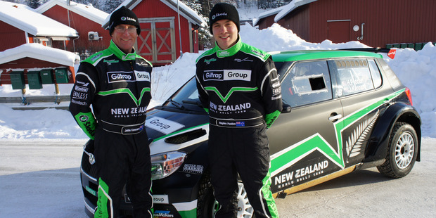 John Kennard and Hayden Paddon. Photo / Supplied