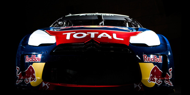 Sebastien Loeb will take the wheel in a monster-spec version of his Citroen DS3. Photo / Supplied