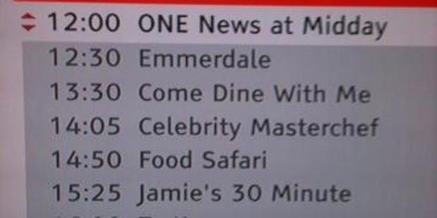TV One's schedule yesterday left some confused as to what they were watching. (Hat tip to Nick D'Angelo)
