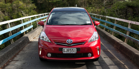Toyota Prius v Wagon. Photo / Jeremy Toth
