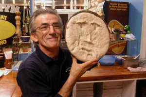 Jordan Voudouris, 55, was found dead outside his Paeroa shop, Mykonos Pizza, on Monday. Photo / Supplied.