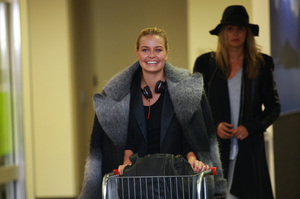 Bingle makes one of her entrances. Photo / Norrie Montgomery