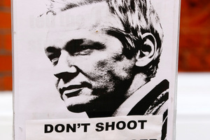 WikiLeaks founder Julian Assange is losing his glamour. Photo / AP