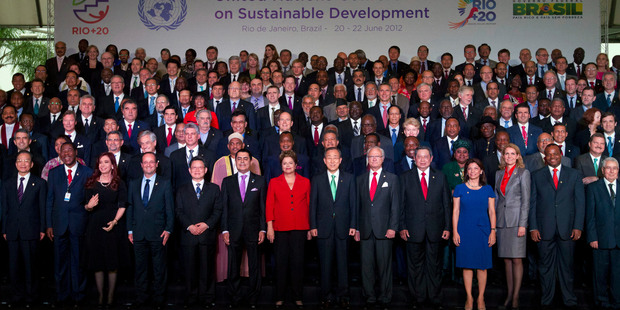 World leaders are at the Rio +20 summit to map out the path to a sustainable future in which prosperity for many will take precedence over misery for all. Photo / Supplied