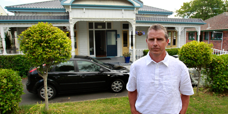 Alwyn Poole has 50 students from Year 7 to Year 10 at Mt Hobson Middle School, which operates in this villa. Picture / Steven McNicholl