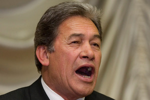 Winston Peters says retirement-age immigrants arriving under family sponsorship schemes are a threat to affordability of NZ Super. Photo / Mark Mitchell.