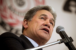 New Zealand First Party leader Winston Peters. Photo / Natalie Slade