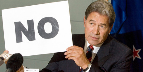 Winston Peters is proving himself a thorn in both Labour and National's sides this term. Photo / File