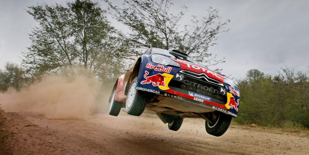 Citroen rally driver Mikko Hirvonen in Argentina. Photo / Supplied