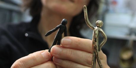 Nora Shayed's Stargazer sculpture is a change in direction for her. Photo / Jim Eagles