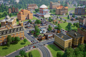 This reboot of 'SimCity' aims to give players more freedom to build and run their cities than they've had before. Photo / Supplied