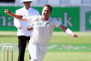Mark Gillespie took 11 wickets against South Africa in the final two tests but admits he regularly plays in a great deal of pain. Photo / Getty Images