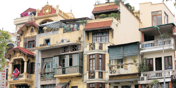 A typical Old Quarter scene in Hanoi. Photo / Helen Fritchley