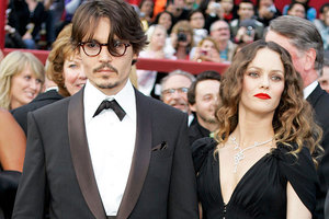 Johnny Depp and Vanessa Paradis have split. Photo / AP