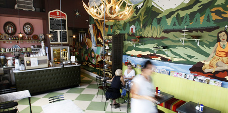 Queenie's Lunchroom, Freemans Bay. Photo / Steven McNicholl