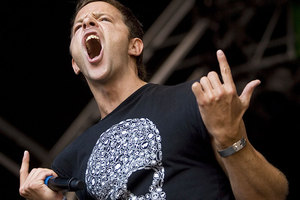 Pendulum perform at the 2009 Big Day Out. Photo / Richard Robinson