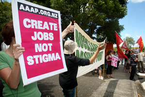 The Government's programme of reforms across the welfare spectrum has sparked controversy and drawn protest. Photo / Natalie Slade