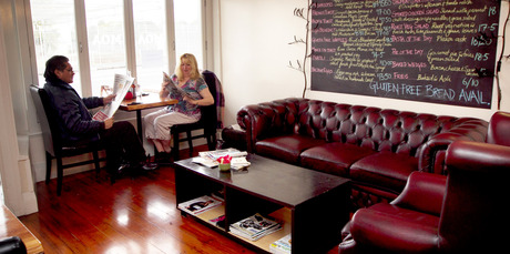 The Rugby Buildings Cafe, Kingsland. Photo / Natalie Slade