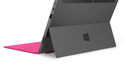 The back of the Microsoft Surface. Photo / Supplied