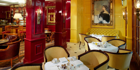 The lounge at The Goring Hotel in London. Photo / Supplied