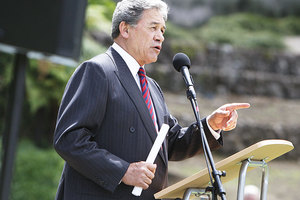 Winston Peters is back hitting headlines. Photo / File photo