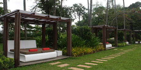 Club Med Phuket's new zen area has an adults-only infinity pool with its own bar and views over the bay. Photo / Supplied