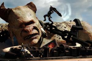 Kratos is back to do what he does best: chop down wave after wave of enemies. Photo / Supplied