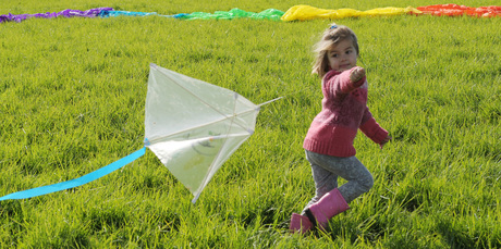 Celebrate Matariki by flying a kite. Photo / Supplied