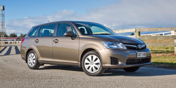 Toyota's new Corolla wagon trims fuel costs but seems a little short on excitement.
Photo / Supplied