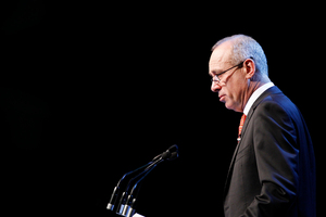 Fonterra chairman Sir Henry van der Heyden said yesterday's special meeting of shareholders had given the board a clear mandate to proceed with TAF. Photo / Christine Cornege