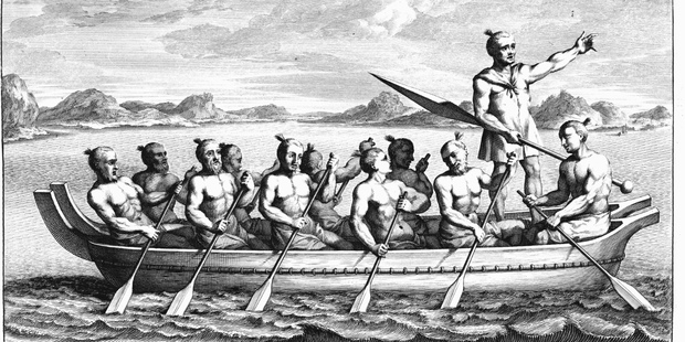 The physical perfection of Maori startled Europeans arriving in New Zealand. Photo / Isaac Gilsemans