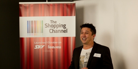 Mike Puru auditions for the Shopping Channel. Photo / Kellie Blizard
