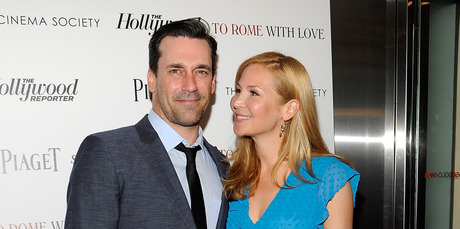 Actor Jon Hamm and his girlfriend actress Jennifer Westfeldt. Photo / AP Actor Jon Hamm and his girlfriend actress Jennifer Westfeldt. Photo / AP